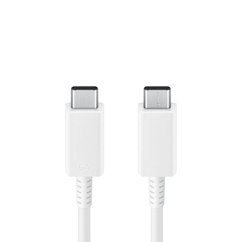 Kabel Samsung EP-DX510JWEGEU USB-C - USB-C 5A 480Mb/s 1,8m - biały - obrazek 3