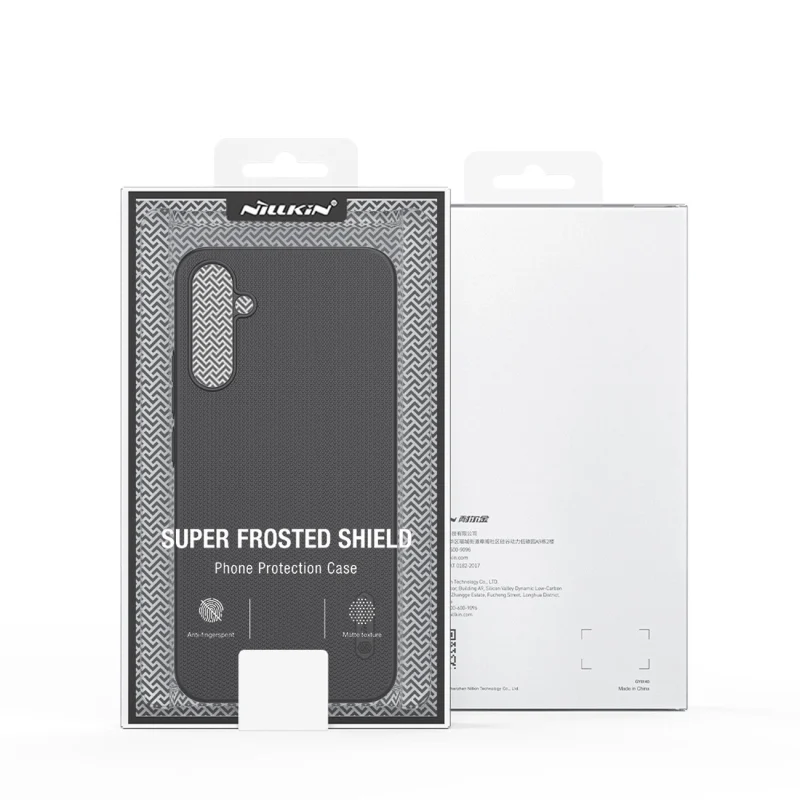 Sztywne etui do Samsung Galaxy A34 5G Nillkin Super Frosted Shield - czarne - obrazek 5