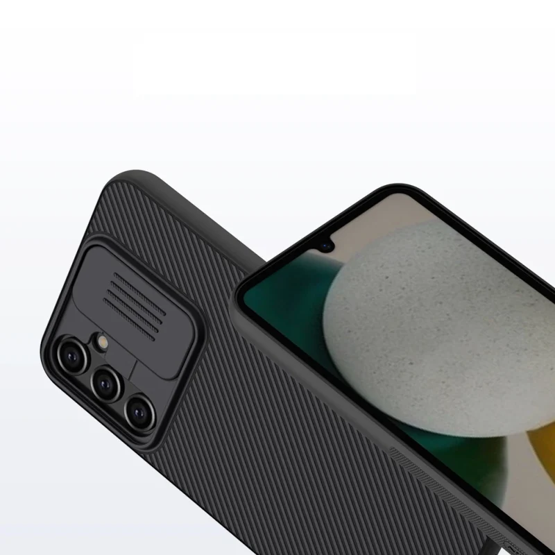 Pancerne etui do Samsung Galaxy A34 5G z osłoną na aparat Nillkin CamShield Case - czarne - obrazek 11