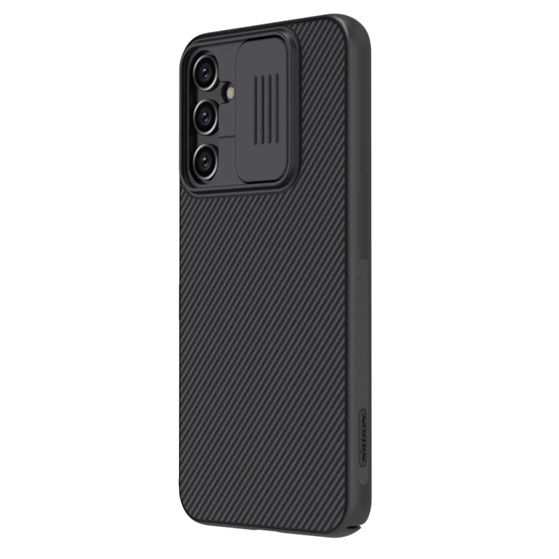 Pancerne etui do Samsung Galaxy A34 5G z osłoną na aparat Nillkin CamShield Case - czarne - obrazek 3