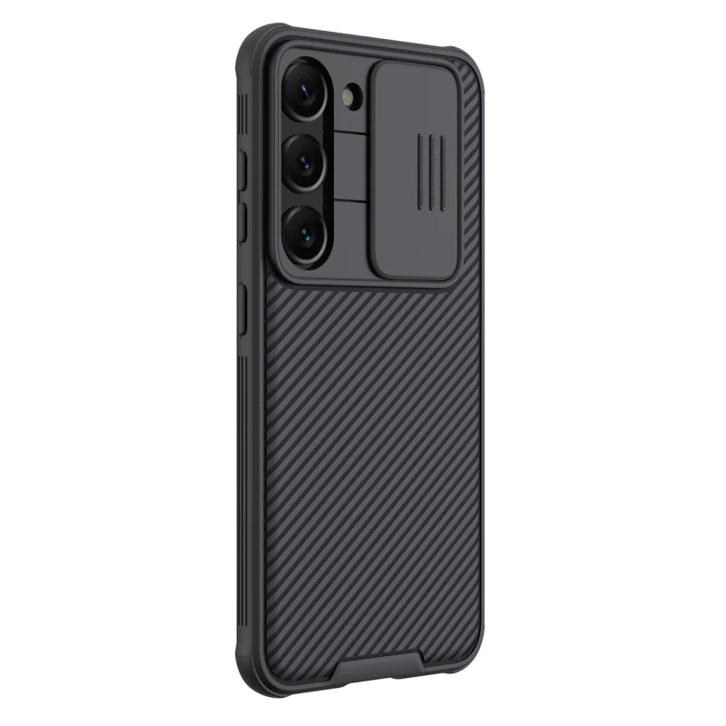 Nillkin CamShield Pro Case etui Samsung Galaxy S23 pokrowiec z osłoną na aparat czarne - obrazek 6