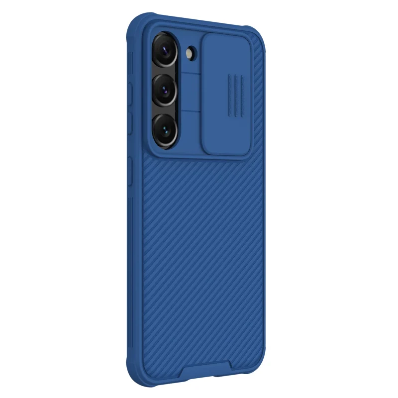 Nillkin CamShield Pro Case etui Samsung Galaxy S23+ pokrowiec z osłoną na aparat niebieskie - obrazek 6