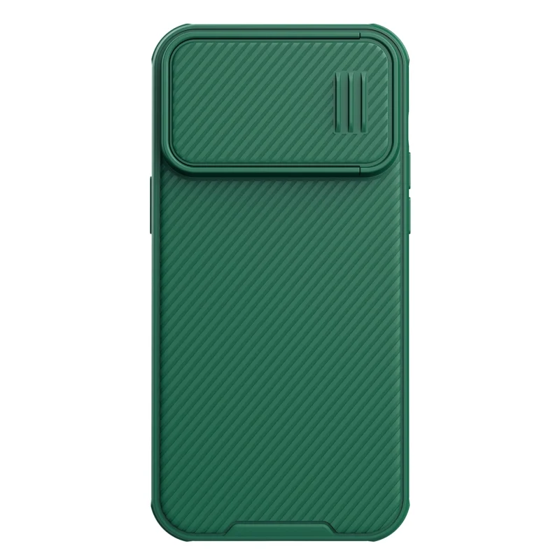 Nillkin CamShield S Case etui iPhone 14 Pro Max pancerny pokrowiec osłona na aparat zielone