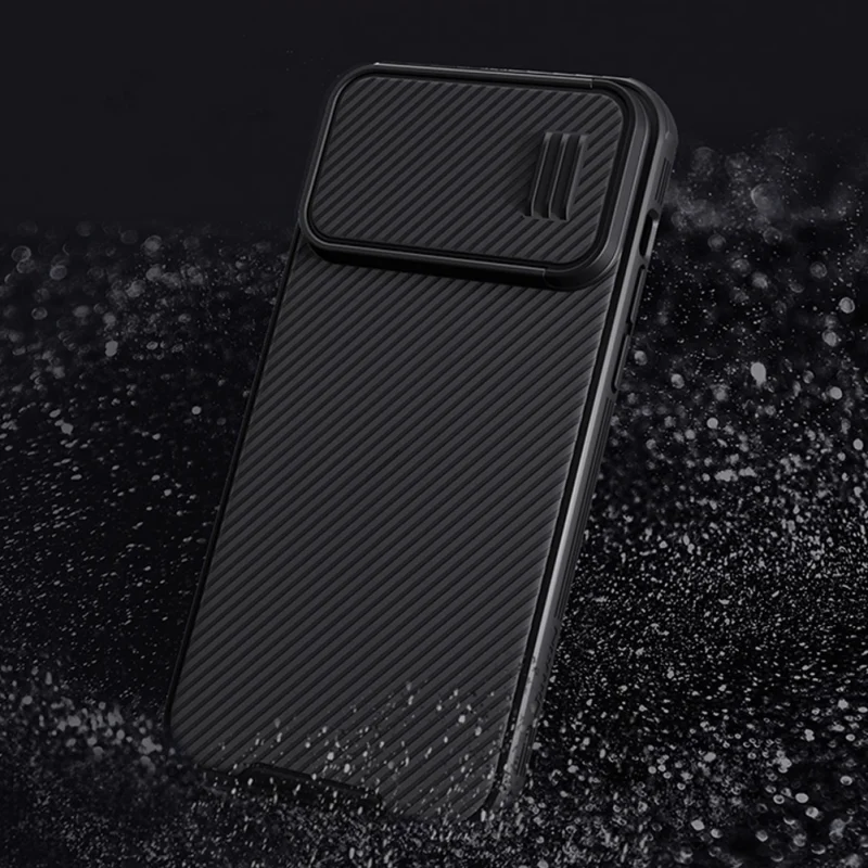 Nillkin CamShield S Case etui iPhone 14 Pro Max pancerny pokrowiec osłona na aparat zielone - obrazek 11