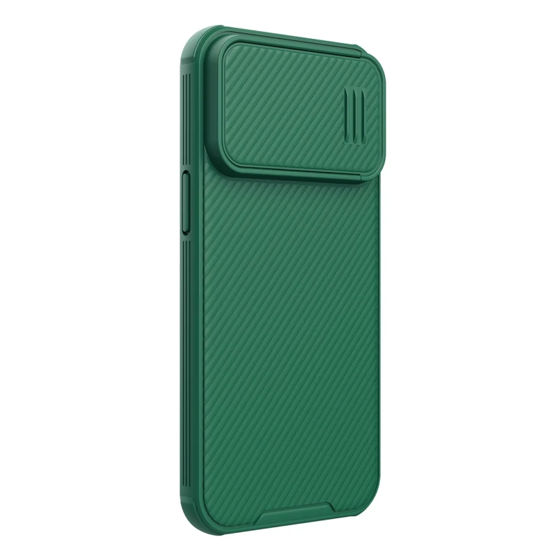 Nillkin CamShield S Case etui iPhone 14 Pro Max pancerny pokrowiec osłona na aparat zielone - obrazek 2