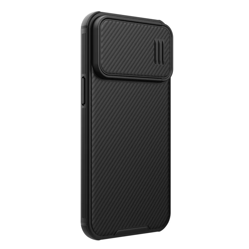 Nillkin CamShield S Case etui iPhone 14 Pro Max pancerny pokrowiec osłona na aparat czarne - obrazek 2