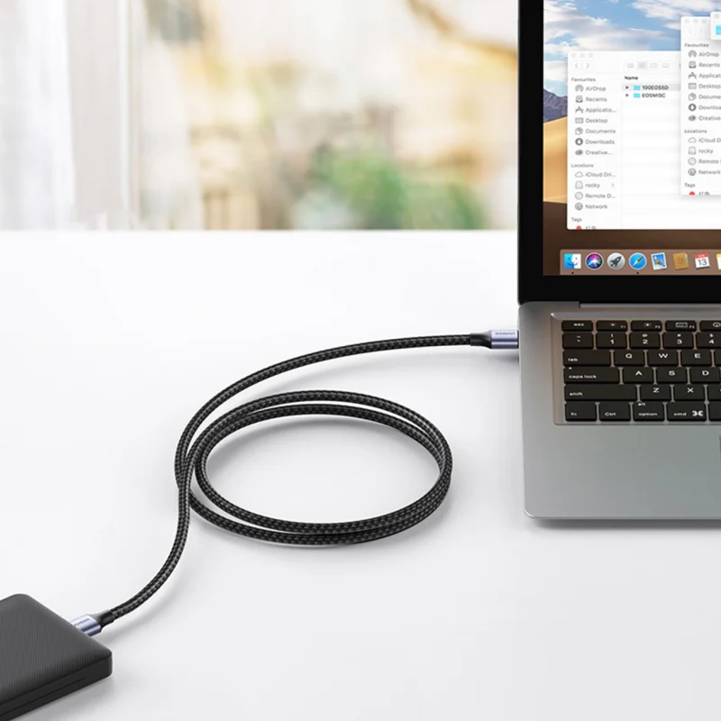 Ugreen kabel przewód USB - USB 3.0 5Gb/s 0.5m szary (US373) - obrazek 3