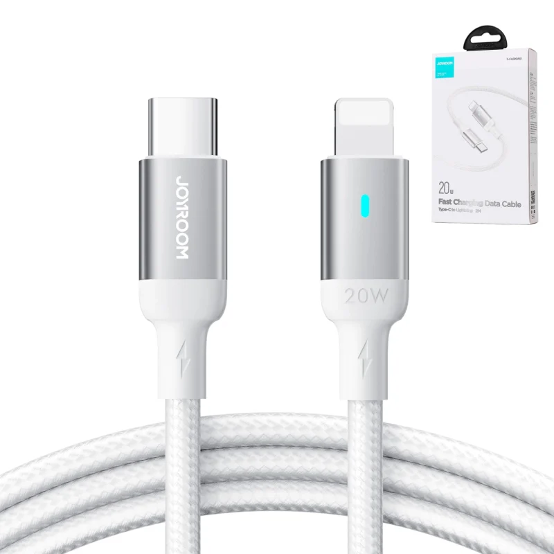 Kabel Joyroom Extraordinary Series A10 Lightning / USB-C PD 20W 2 m - biały - obrazek 5