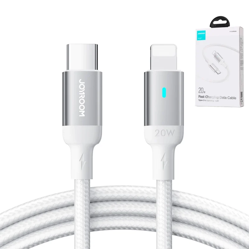 Kabel Joyroom Extraordinary Series A10 Lightning / USB-C PD 20W 1.2 m - biały - obrazek 6