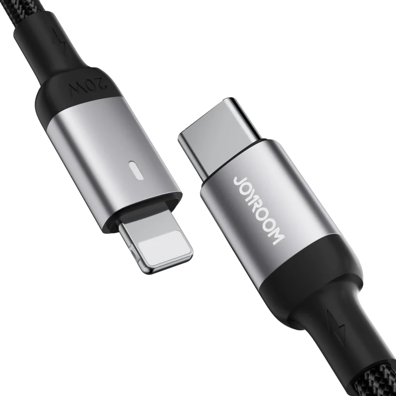 Kabel Joyroom Extraordinary Series A10 Lightning / USB-C PD 20W 1.2 m - czarny - obrazek 6