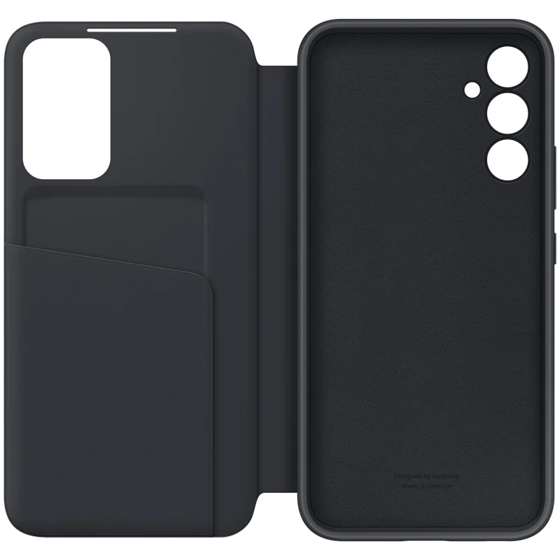 Samsung Smart View Wallet Case etui Samsung Galaxy A34 5G pokrowiec z inteligentną klapką okienkiem portfel na kartę czarne (EF-ZA346CBEGWW) - obrazek 6