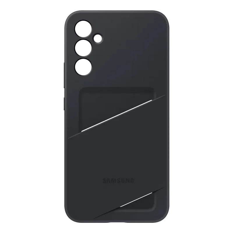 Samsung Card Slot Cover etui Samsung Galaxy A34 5G pokrowiec portfel na kartę czarne (EF-OA346TBEGWW) - obrazek 4