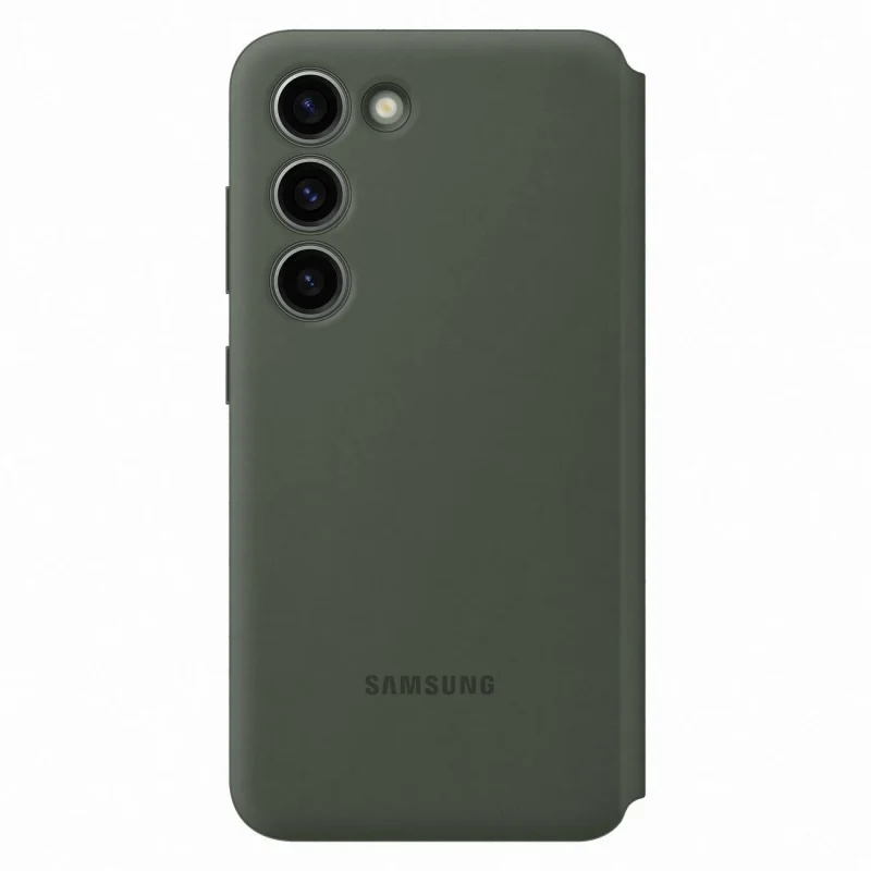 Etui Samsung Smart View Wallet Case EF-ZS911CGEGWW na Samsung Galaxy S23 z klapką - khaki - obrazek 2