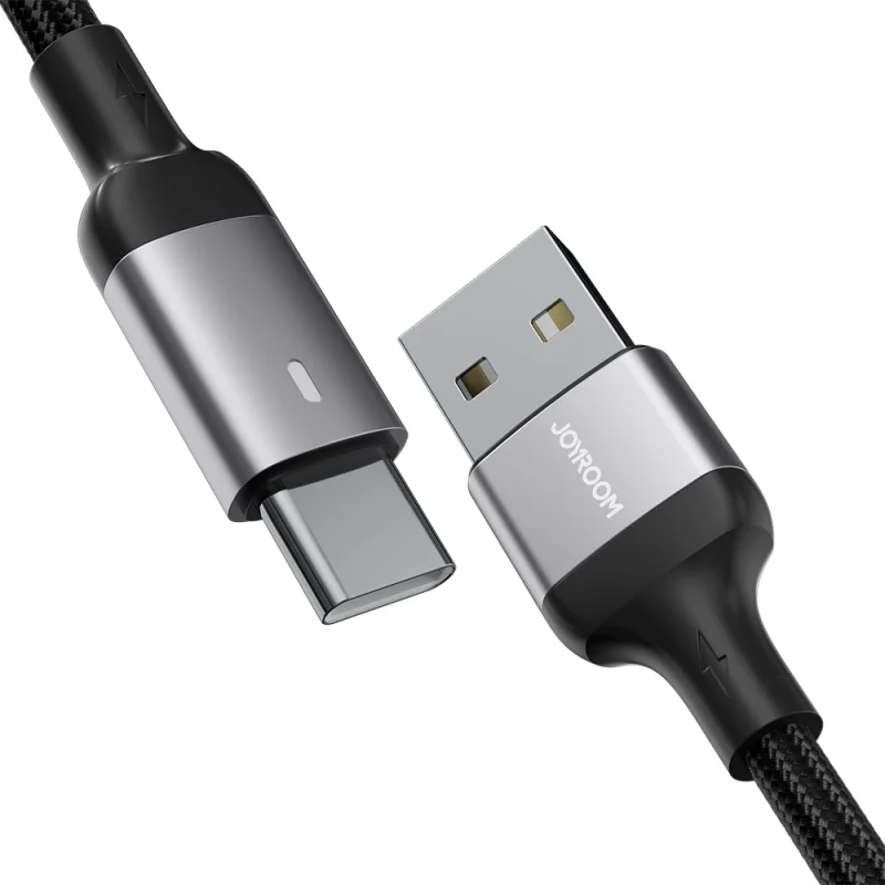 Kabel Joyroom Extraordinary Series A10 USB-A / USB-C 3A 1.2 m - czarny - obrazek 3