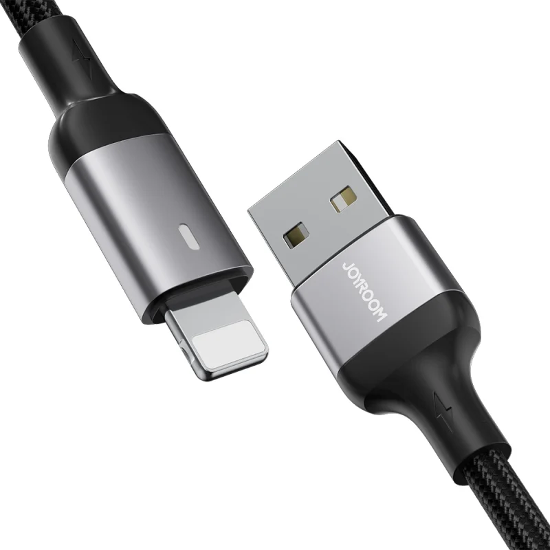 Kabel Joyroom Extraordinary Series A10 USB-A / Lightning 2.4A 2 m - czarny - obrazek 9