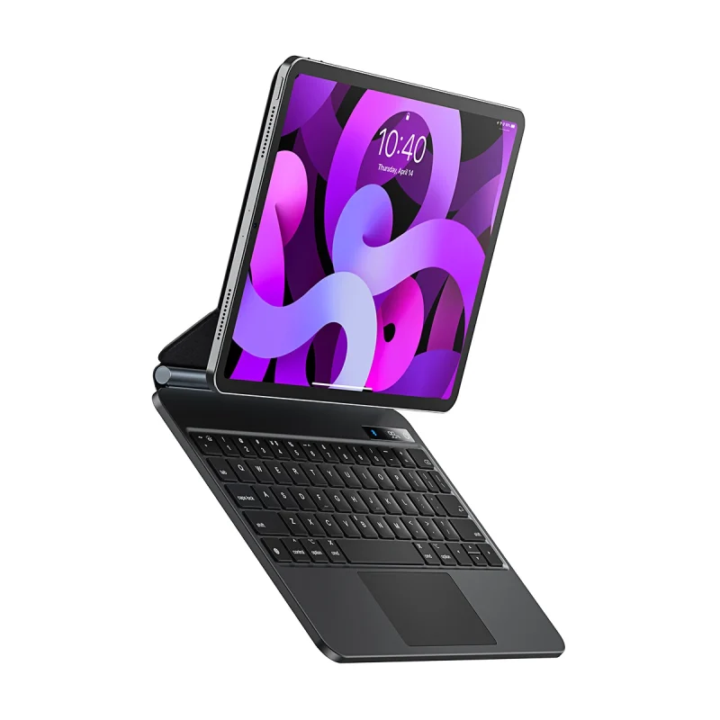 Etui z klawiaturą Baseus Brilliance do iPad Pro 11'' 2018 / Air 4 / Air 5 / iPad 10 (2022) - szare - obrazek 4