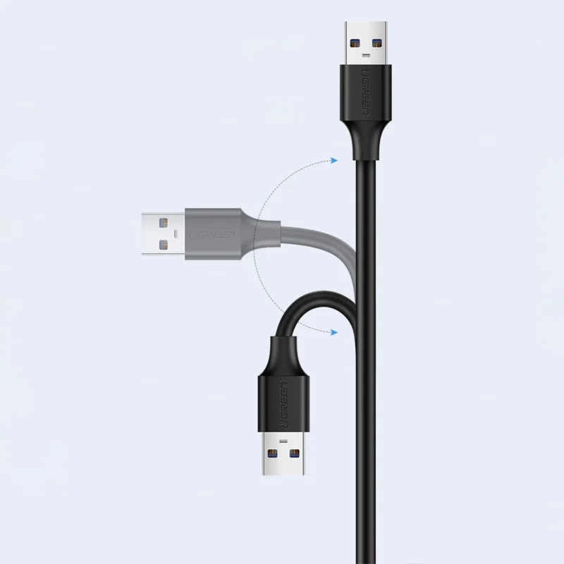 Ugreen kabel przedłużacz USB (męski) - USB (żeński) 2.0 480Mb/s 3m czarny (US103) - obrazek 7