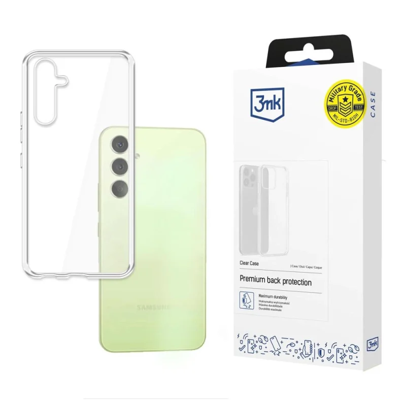 Etui 3mk Clear Case na Samsung Galaxy A54 5G - przezroczyste