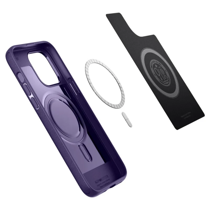 Etui Spigen Mag Armor na iPhone 14 Pro Max - fioletowe - obrazek 7