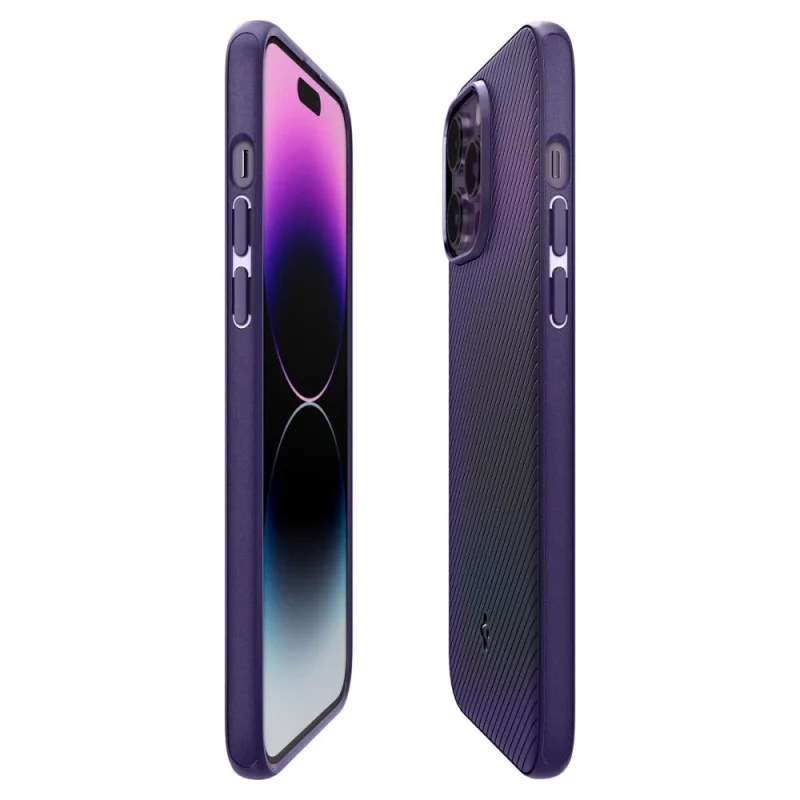 Etui Spigen Mag Armor na iPhone 14 Pro Max - fioletowe - obrazek 8