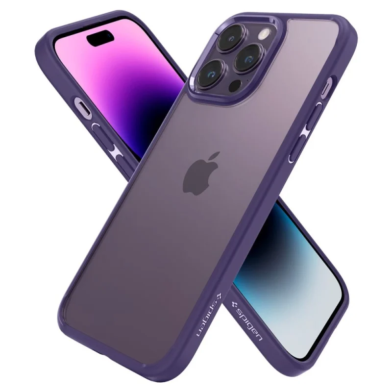 Etui Spigen Ultra Hybrid na iPhone 14 Pro Max - fioletowe - obrazek 7