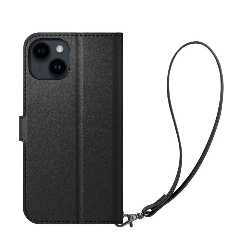 Etui Spigen Wallet S na iPhone 14 - czarne - obrazek 3