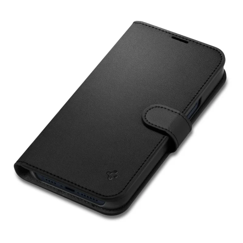 Etui Spigen Wallet S na iPhone 14 - czarne - obrazek 7