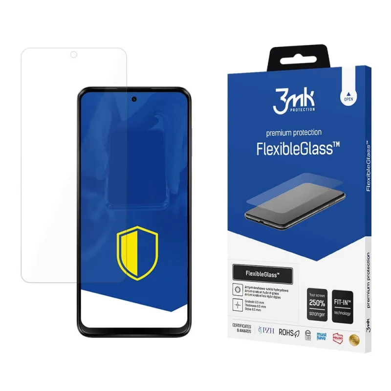 Szkło hybrydowe 3mk FlexibleGlass™ na Motorola Moto G13 / G23