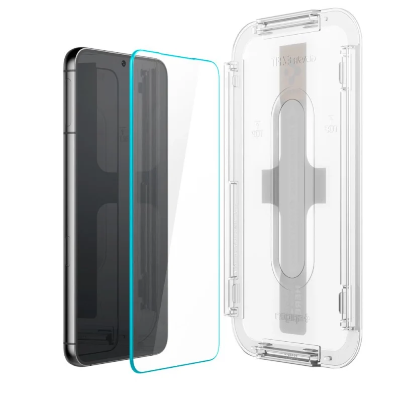 Szkło hartowane Spigen Glas.tR EZ Fit na Samsung Galaxy S23 - 2 szt. - obrazek 5