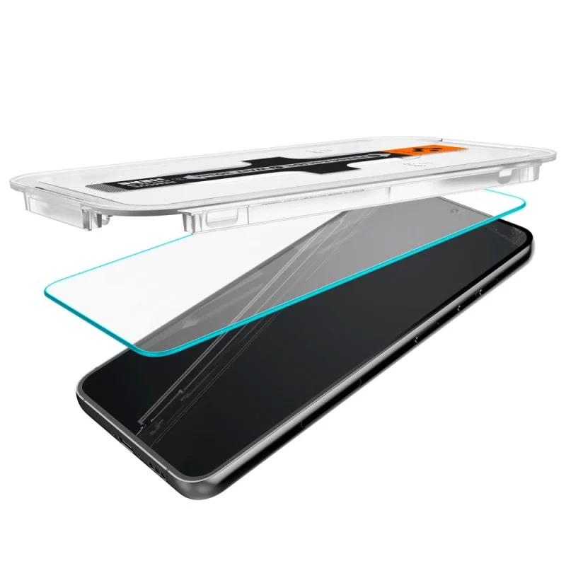 Szkło hartowane Spigen Glas.tR EZ Fit na Samsung Galaxy S23 - 2 szt. - obrazek 6