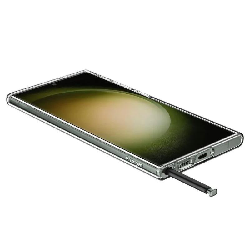 Etui Spigen Liquid Crystal na Samsung Galaxy S23 Ultra - przezroczyste - obrazek 13