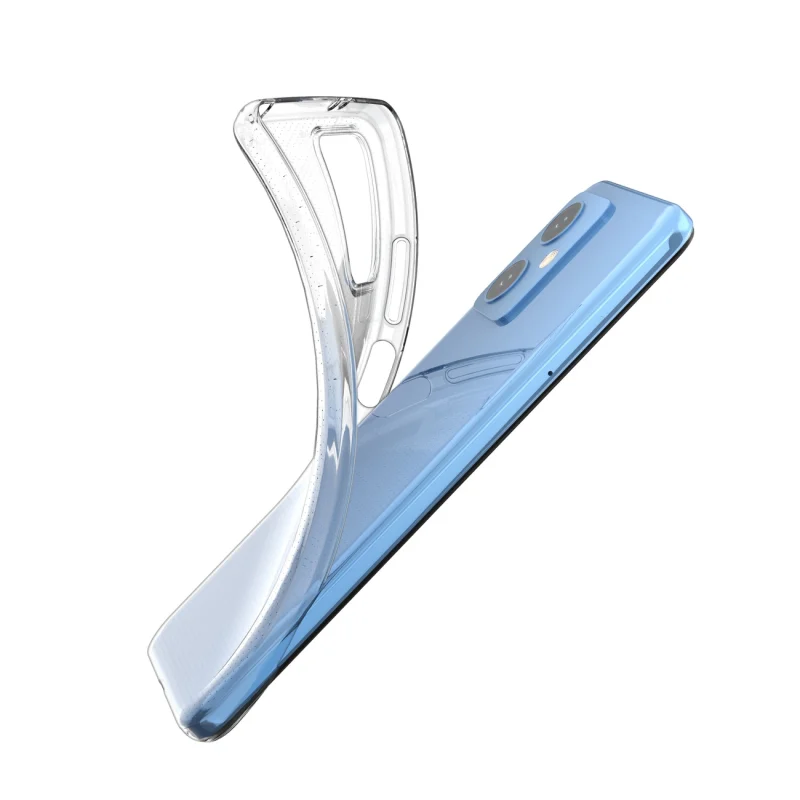 Ultra Clear 0.5mm etui Xiaomi Poco X5 5G / Redmi Note 12 5G cienki pokrowiec przezroczyste - obrazek 3