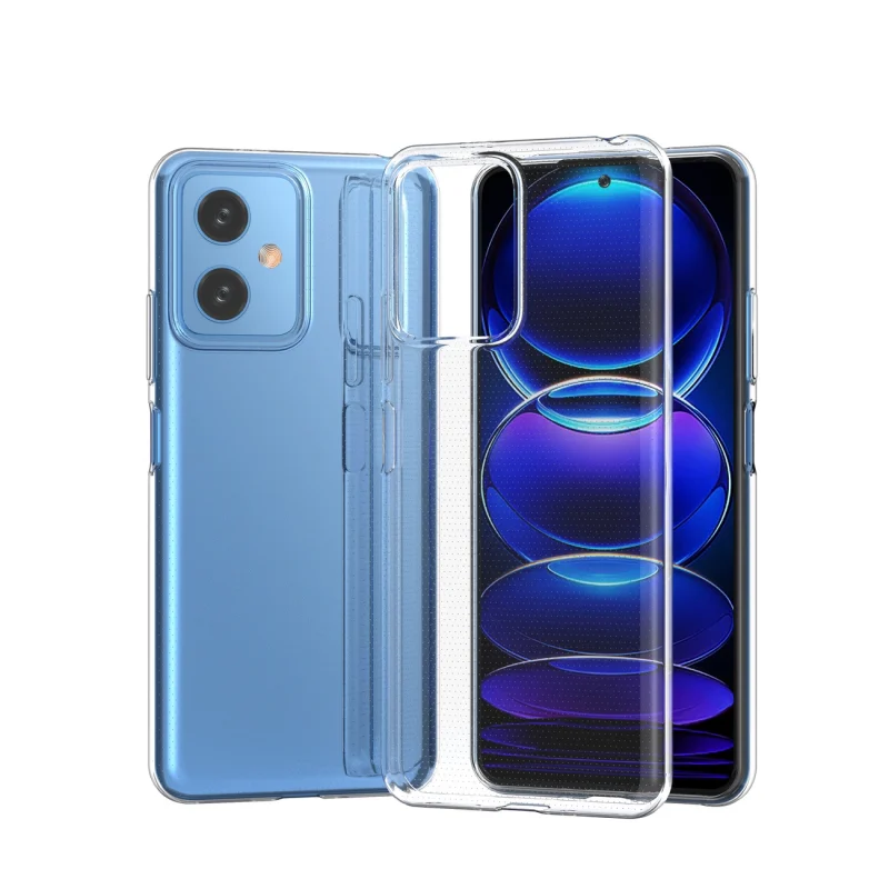 Ultra Clear 0.5mm etui Xiaomi Poco X5 5G / Redmi Note 12 5G cienki pokrowiec przezroczyste - obrazek 8