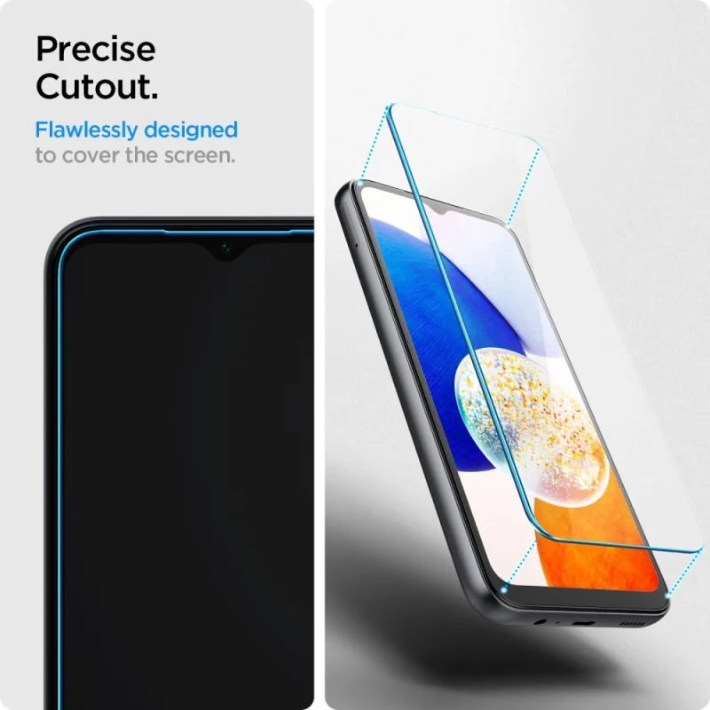 Szkło hartowane Spigen Glas.tR Slim na Samsung Galaxy A14 4G / 5G - 2 szt. - obrazek 7