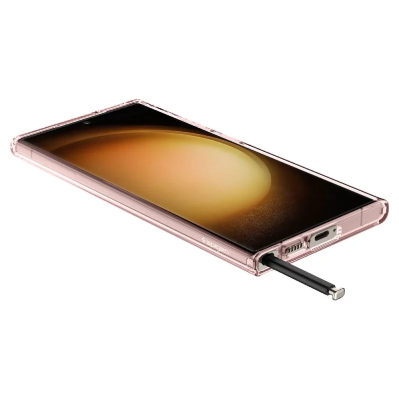 Etui Spigen Ultra Hybrid na Samsung Galaxy S23 Ultra - różowe - obrazek 10