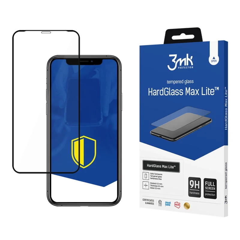 Szkło 9H 3mk HardGlass Max Lite™ na iPhone 11 Pro