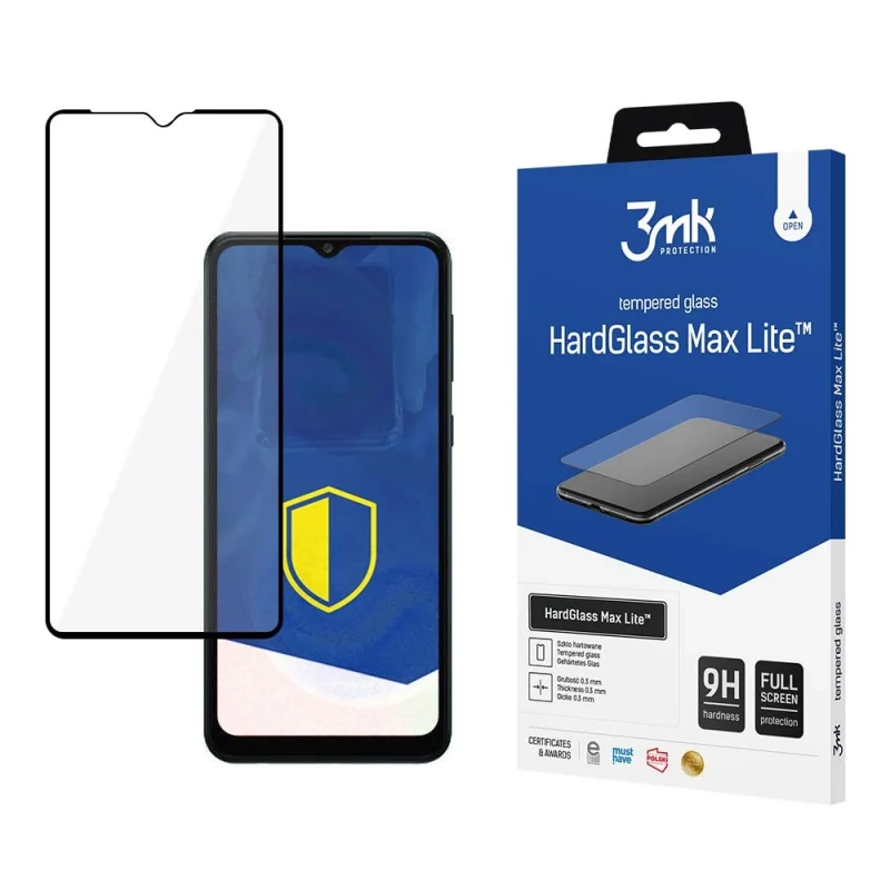 Szkło 9H 3mk HardGlass Max Lite™ na Samsung Galaxy A04s