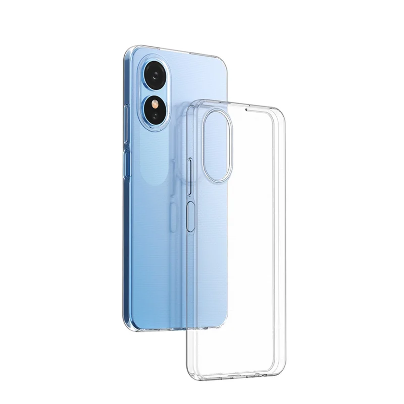 Ultra Clear 0.5mm etui do Oppo A17 cienki pokrowiec przezroczyste - obrazek 5