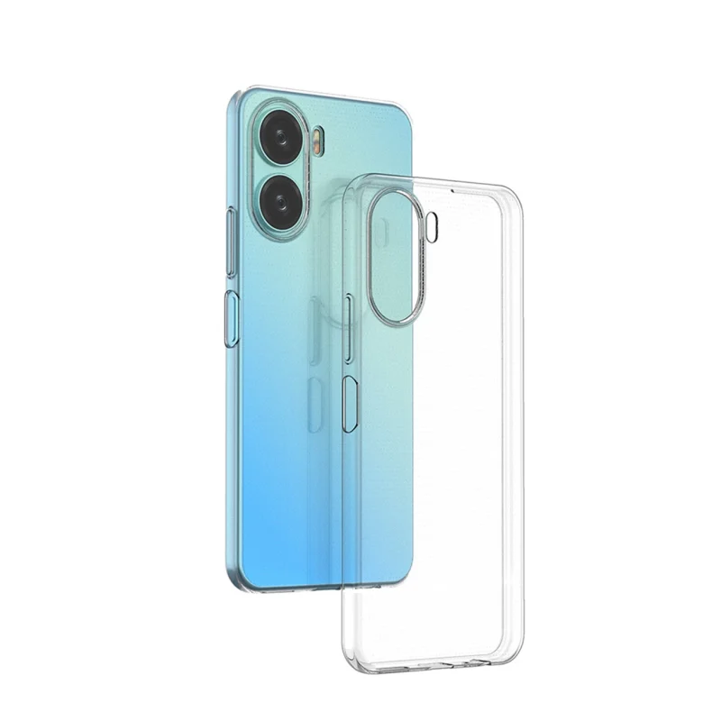 Ultra Clear 0.5mm etui do Vivo Y16 / Vivo Y02s cienki pokrowiec przezroczyste - obrazek 5