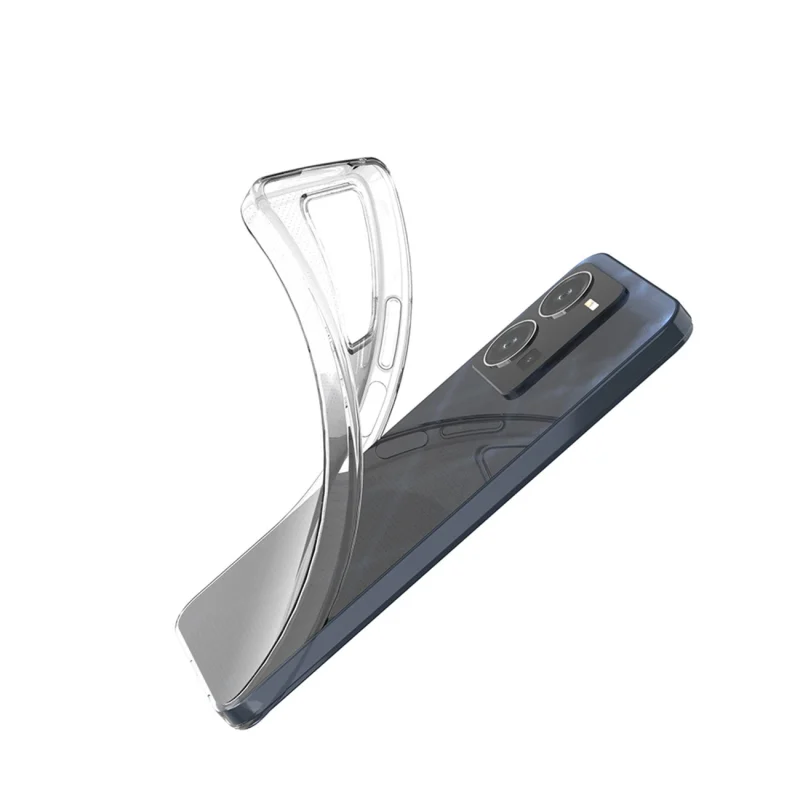 Ultra Clear 0.5mm etui do Vivo Y35 / Vivo Y22 / Vivo Y22s cienki pokrowiec przezroczyste - obrazek 2