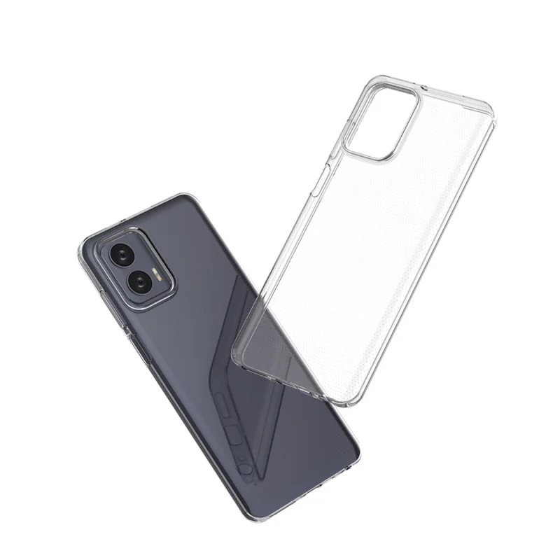 Ultra Clear 0.5mm etui do Motorola Moto G73 5G cienki pokrowiec przezroczyste - obrazek 4