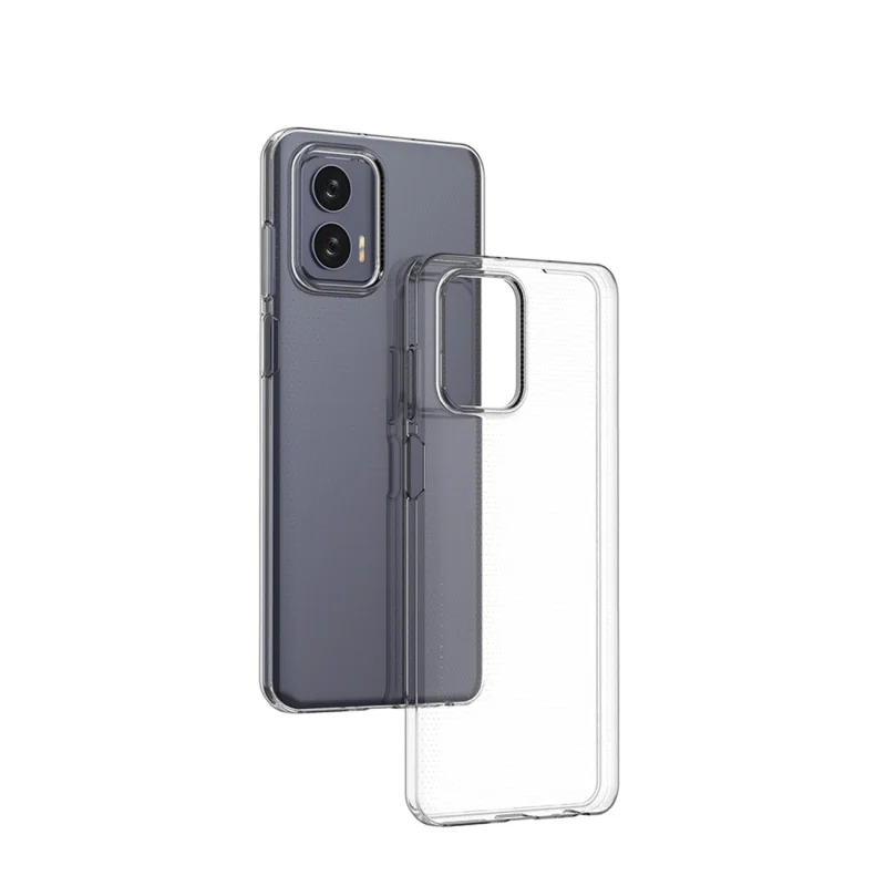 Ultra Clear 0.5mm etui do Motorola Moto G73 5G cienki pokrowiec przezroczyste - obrazek 5