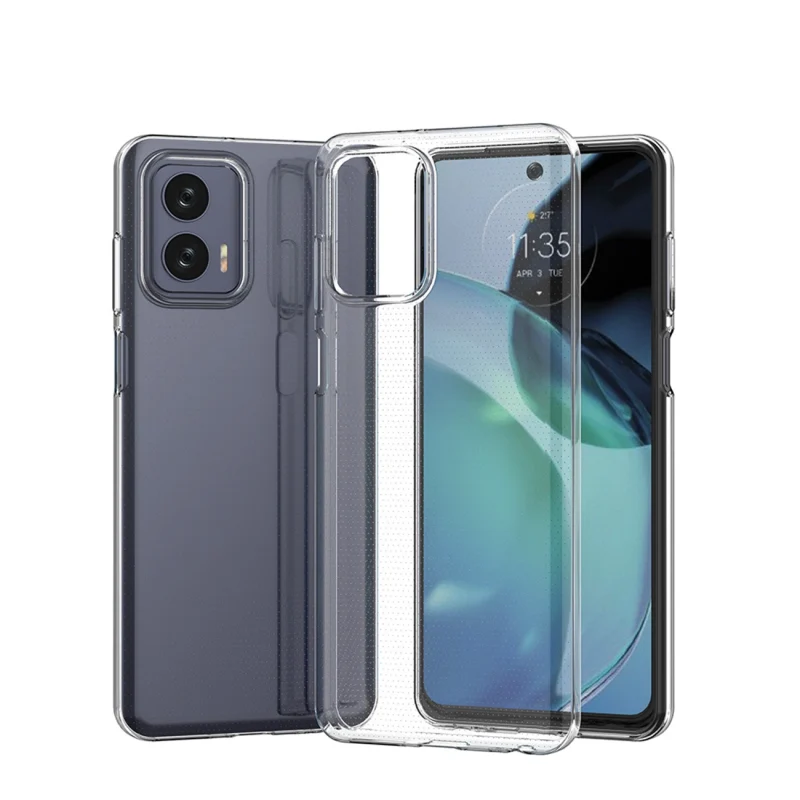 Ultra Clear 0.5mm etui do Motorola Moto G73 5G cienki pokrowiec przezroczyste - obrazek 7