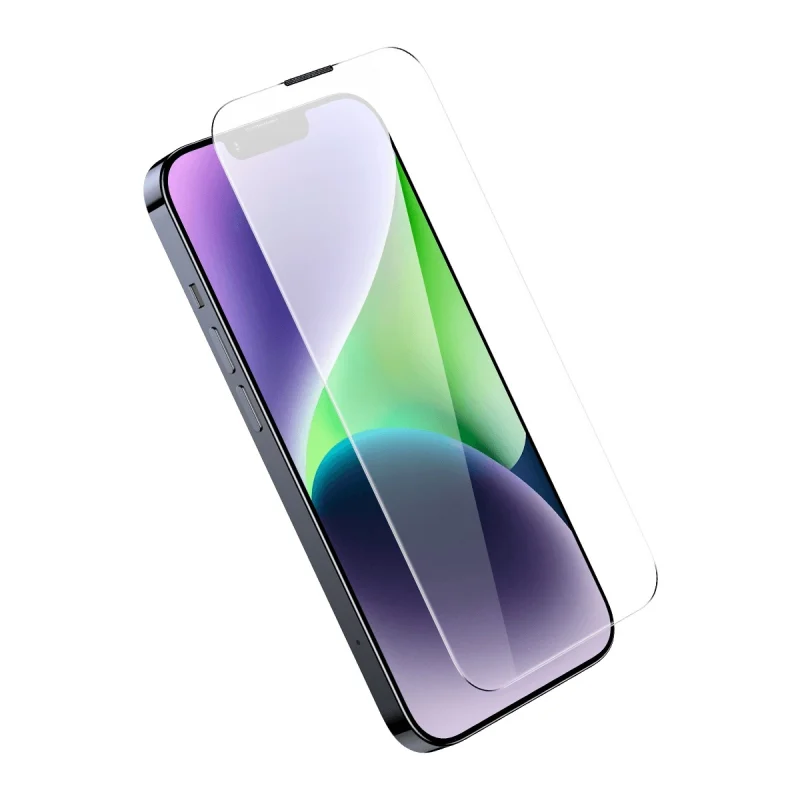 Baseus szkło hartowane do iPhone 14 Plus / 13 Pro Max na cały ekran z osłoną na głośnik 0.4mm + zestaw montażowy - obrazek 7