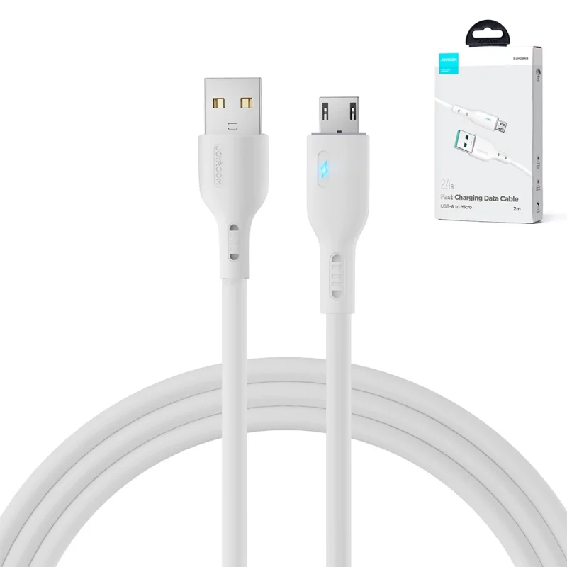 Kabel Joyroom Premium Series A13 USB-A / micro USB 2.4A 2m - biały - obrazek 8