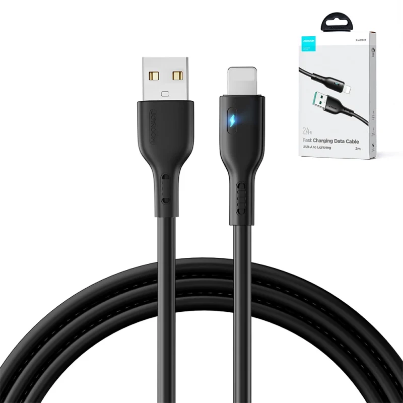 Kabel Joyroom Premium Series A13 USB-A / Lightning 2.4A 2m - czarny - obrazek 3