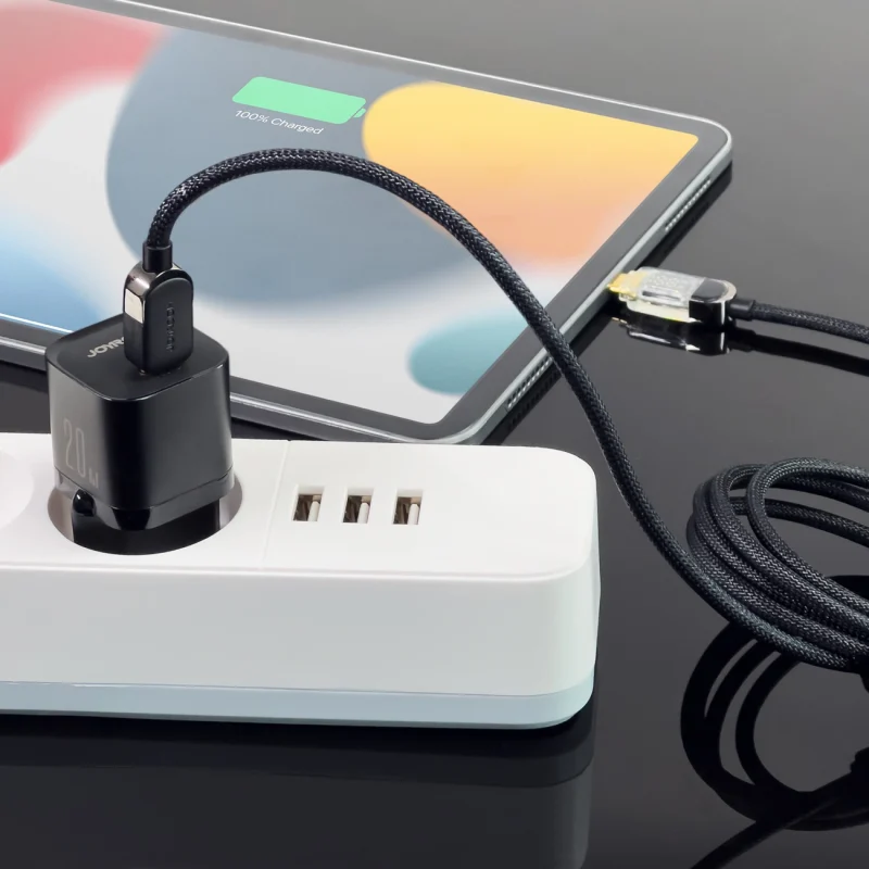 Mini ładowarka USB C 20W PD Joyroom JR-TCF02 - czarna - obrazek 8