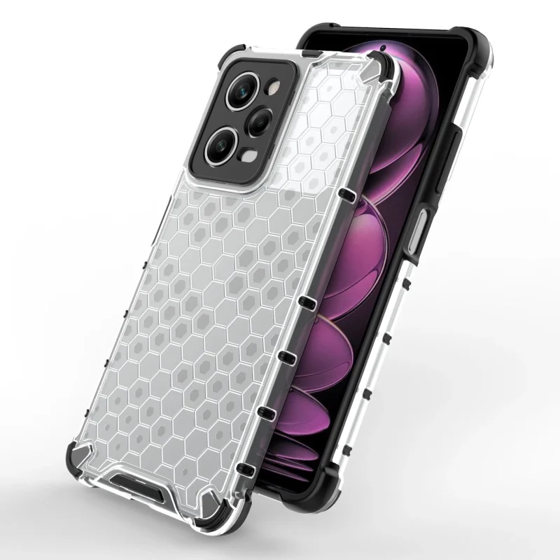 Honeycomb etui do Xiaomi Redmi Note 12 Pro / Poco X5 Pro 5G pancerny hybrydowy pokrowiec czarne - obrazek 11