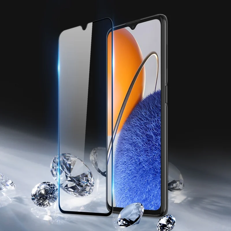 Dux Ducis 9D Tempered Glass szkło hartowane do Huawei nova Y61 9H z czarną ramką - obrazek 4