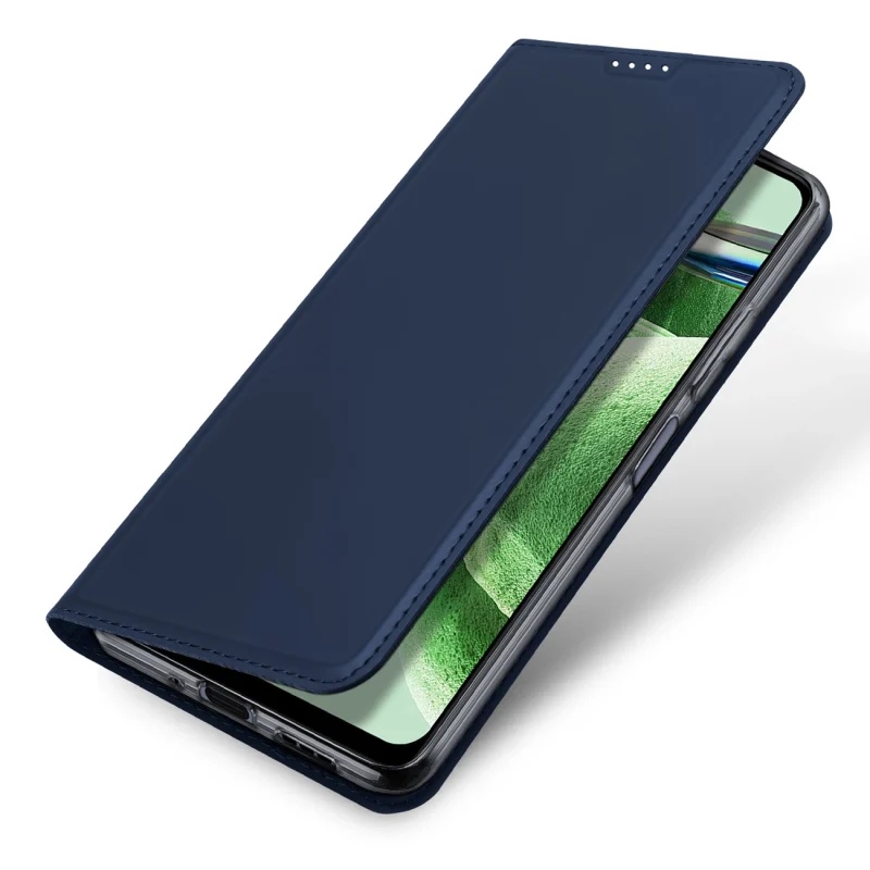 Dux Ducis Skin Pro etui do Xiaomi Redmi Note 12 Pro+ pokrowiec z klapką portfel na kartę podstawka niebieskie - obrazek 4